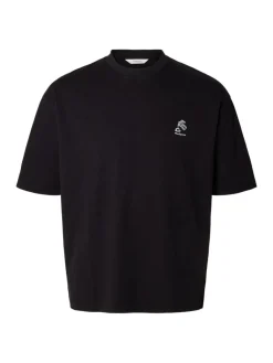 miesten t-paita, COFFEE SHIRT>Selected Outlet