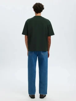 miesten t-paita, LOOSE OSCAR SS O-NECK><noscript><img width=