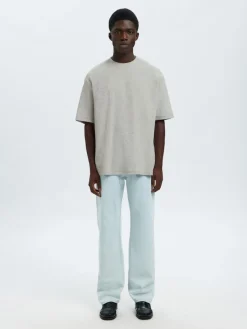 miesten t-paita, LOOSE OSCAR SS O-NECK,><noscript><img width=