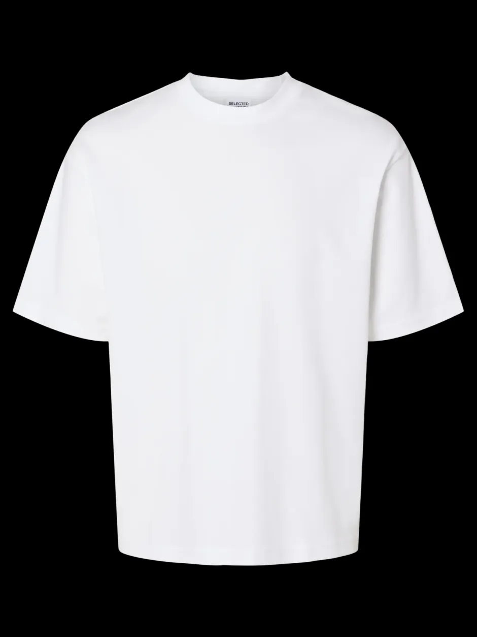 miesten t-paita, LOOSE OSCAR SS O-NECK>Selected Clearance