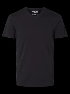 Miesten T-paita, Pima Ss V-neck><noscript><img width=