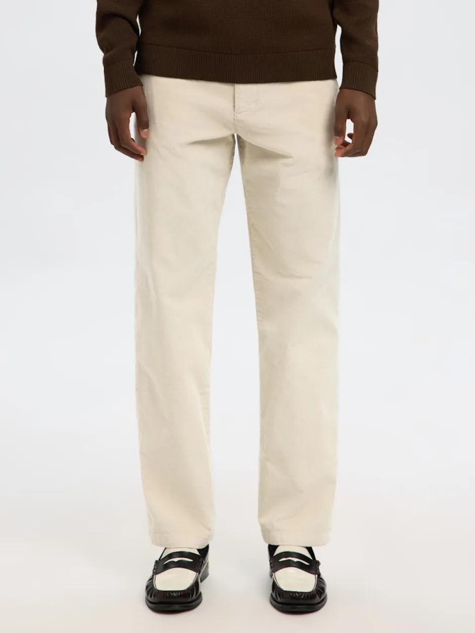 miesten vakosamettihousut K STRAIGHT MILES CORD PANT NOS, Moonstruck>Selected New