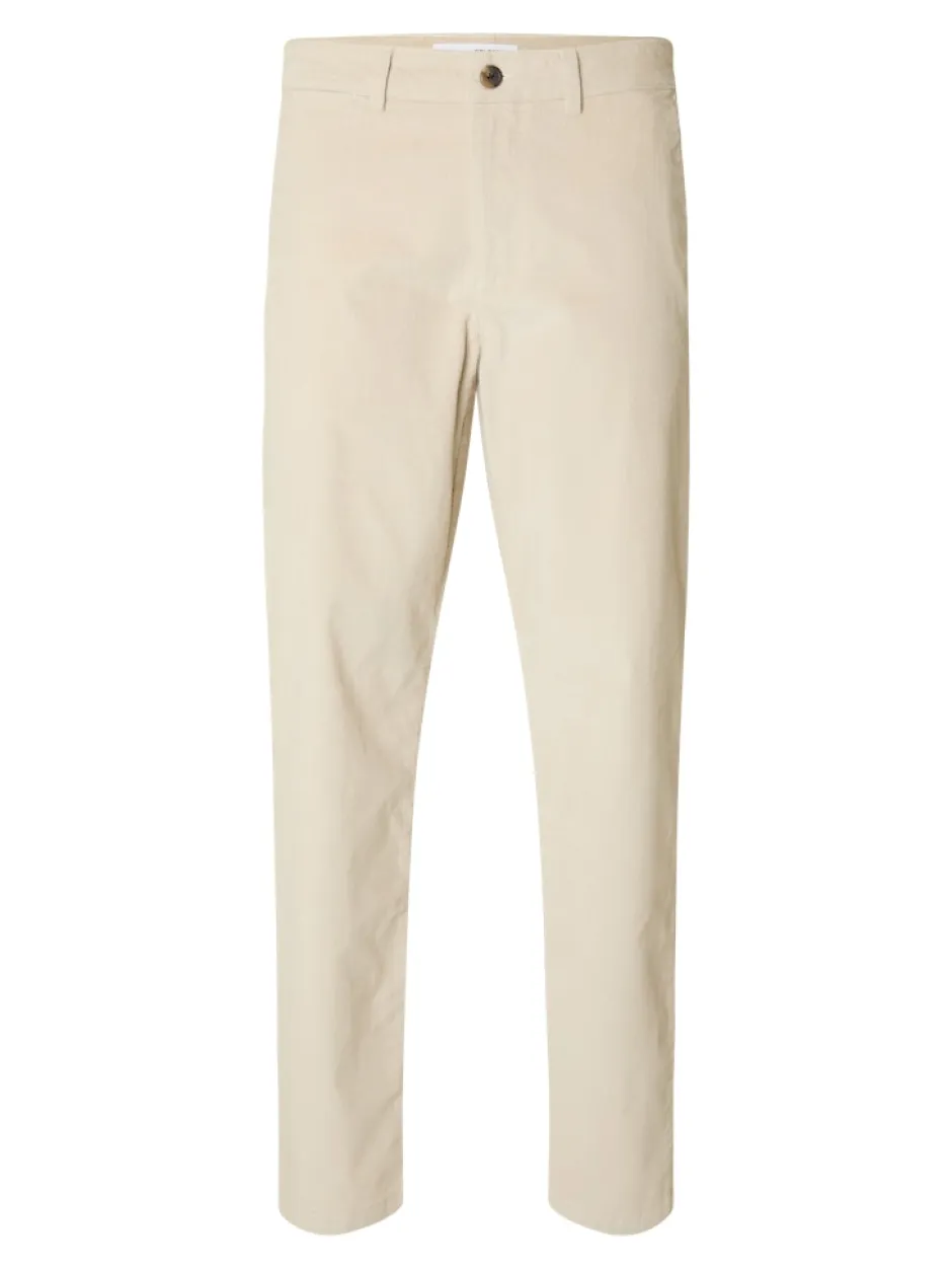 miesten vakosamettihousut K STRAIGHT MILES CORD PANT NOS, Moonstruck>Selected New