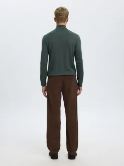 miesten vakosamettihousut K STRAIGHT MILES CORD PANT NOS, ruskea><noscript><img width=