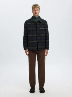 miesten vakosamettihousut K STRAIGHT MILES CORD PANT NOS, ruskea><noscript><img width=