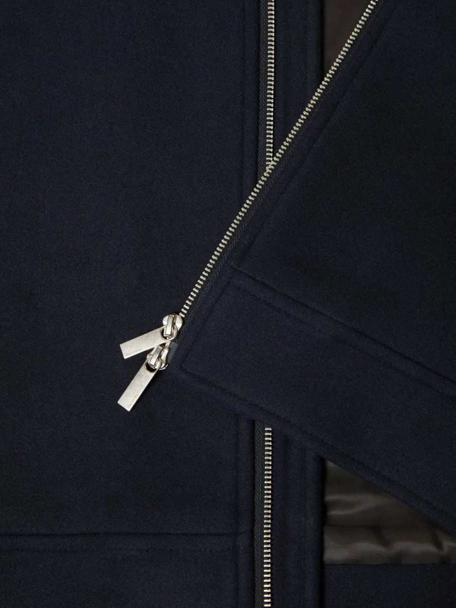 Miesten Villakangastakki, FILIP WOOL JACKET>Selected New