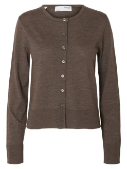 Selected naisten neuletakki, SLFTHEA LS KNIT MERINO CARDIGAN NOOS><noscript><img width=