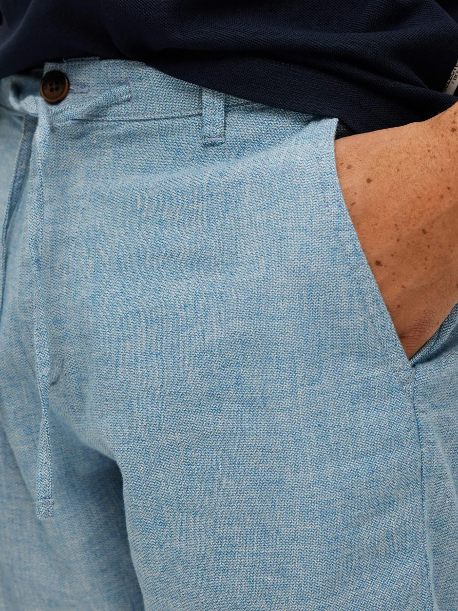 shortsit, COMFORT BRODY LINEN SHORTS>Selected Best