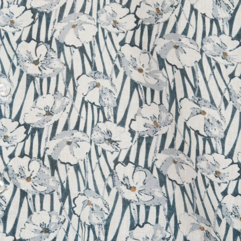 miesten kauluspaita, HUBERT SI LIN STRAW>Signal Clearance