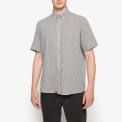 miesten lyhythihainen kauluspaita, PITT STRUCTURE>Signal Outlet