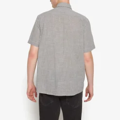 miesten lyhythihainen kauluspaita, PITT STRUCTURE>Signal Outlet