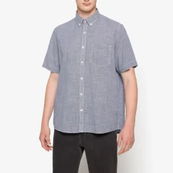 miesten lyhythihainen kauluspaita, PITT STRUCTURE>Signal Clearance