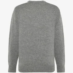 miesten neulepusero KosmusSI wool crewneck, vaaleanharmaa><noscript><img width=