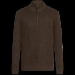 miesten neulepusero KEANUSI STRUCTURE HALFZIP,>Signal Online