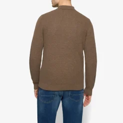 miesten neulepusero Klassi Structure Polo,><noscript><img width=