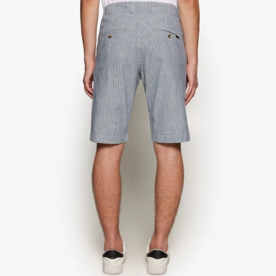 miesten shortsit, TONYSI STRIPE>Signal Hot