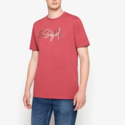 miesten t-paita, OWEN PRINT TEE>Signal New