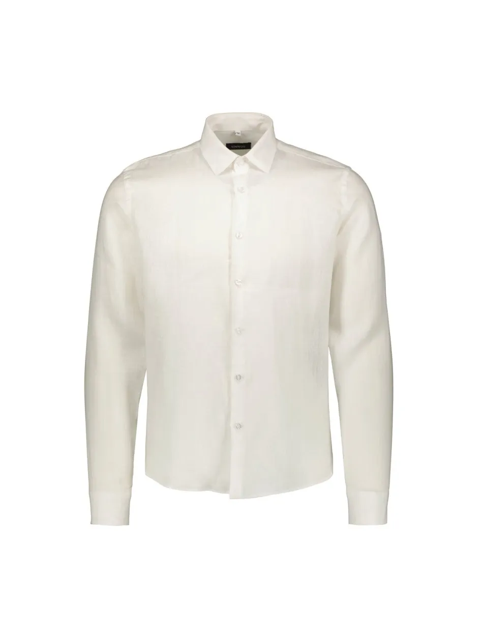 Miesten Pellavapaita 100% Linen Shirt>Sinnuu Best