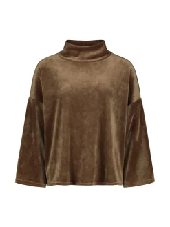 naisten paita Caya Velvet Sweater,>Sinnuu New