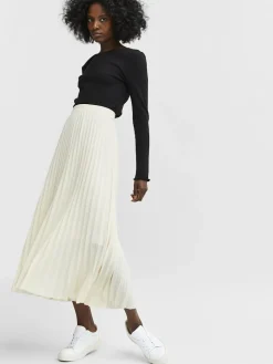 SLFALEXIS MW MIDI SKIRT B NOOS><noscript><img width=