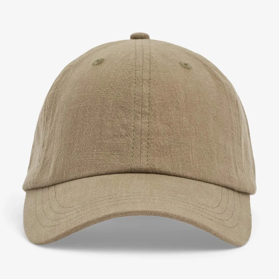 miesten lippis, ALLAN DAD CAP LINEN>State of wow Discount