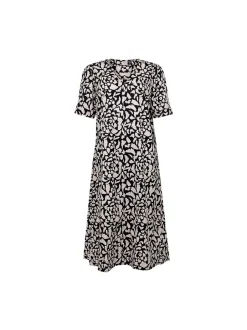 naisten mekko, CAILA DRESS 122CM Beige Kuosi>S.T.I New