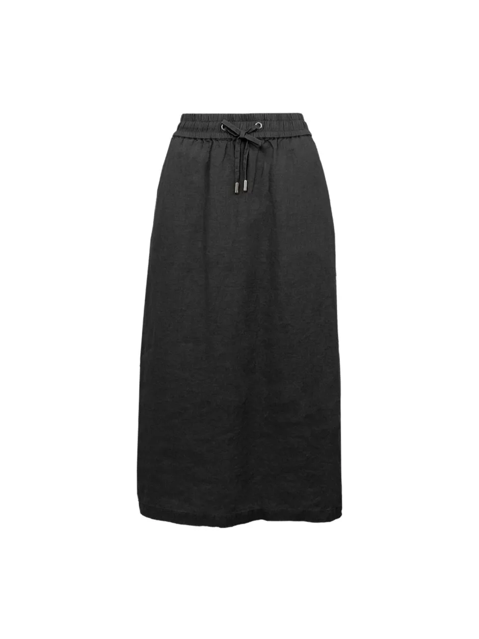 naisten pellavahame, HELVI SKIRT 82CM>S.T.I New