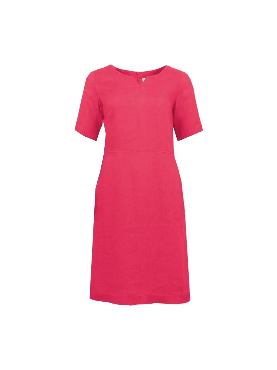 naisten pellavamekko, CARENNE LINEN DRESS 100CM>S.T.I Best