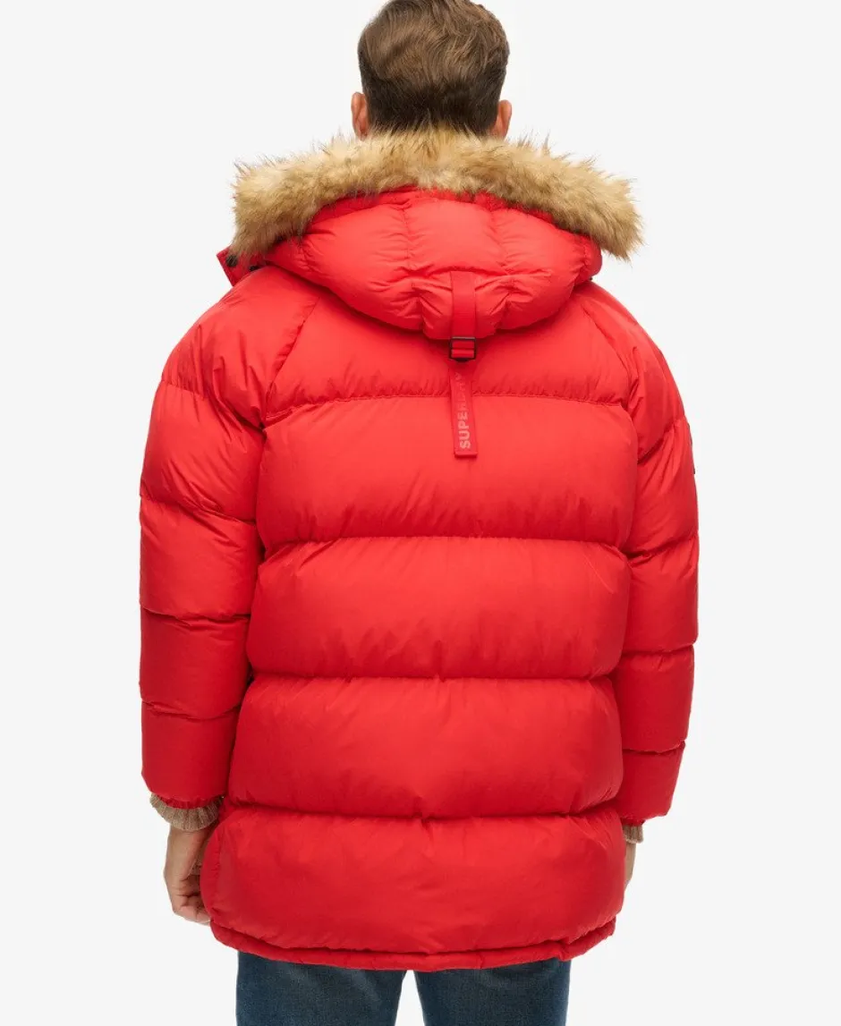 Miesten Parkatakki, Everest Longline Baffled Parka>Superdry New