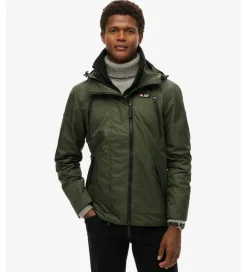 miesten takki, HOODED MTN WINDBREAKER JACKET Armeijanvihreä>Superdry Online