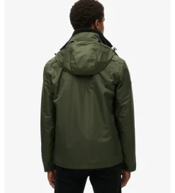 miesten takki, HOODED MTN WINDBREAKER JACKET Armeijanvihreä>Superdry Online