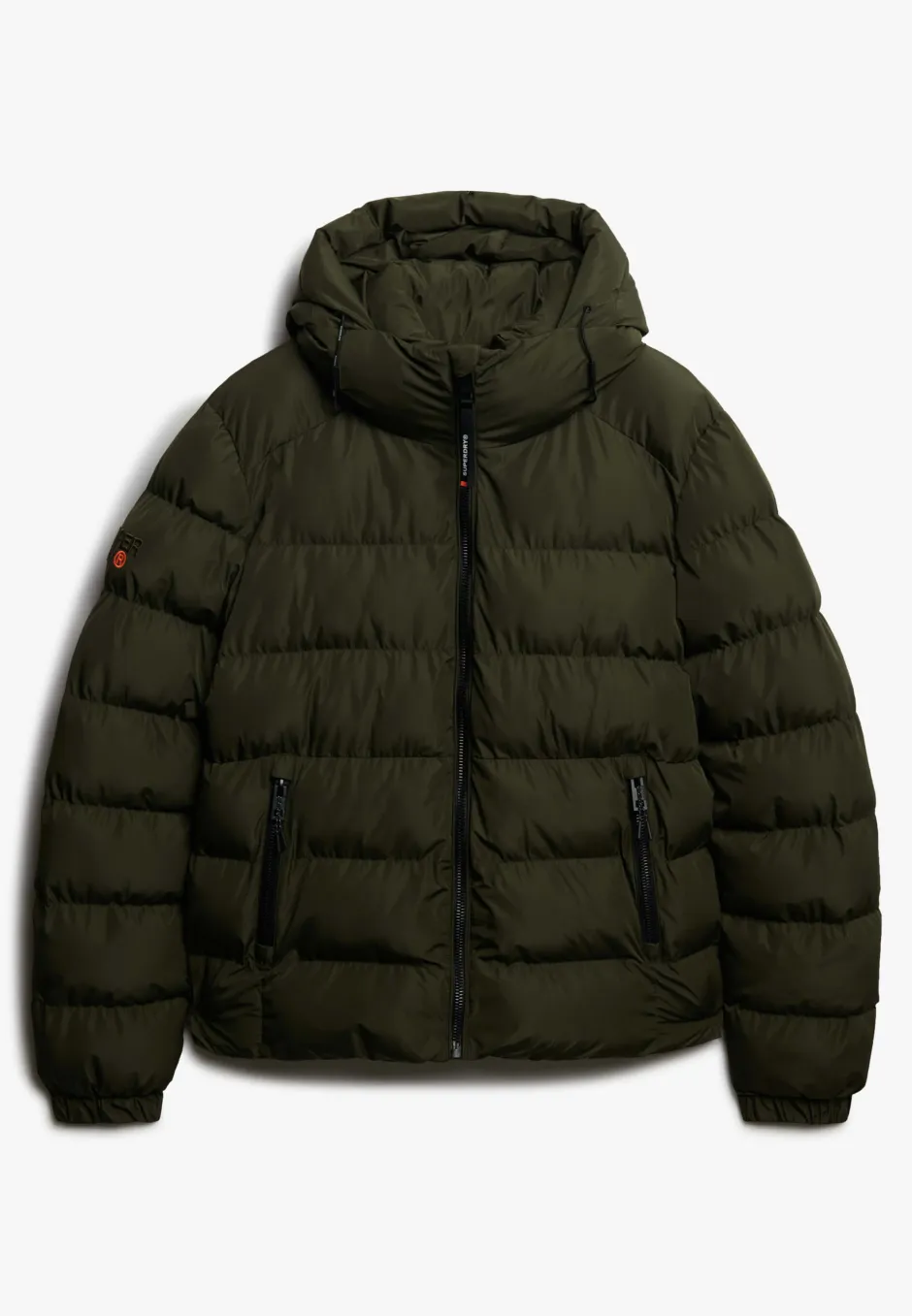 Miesten Talvitakki, Hooded Sports Puffer Jacket>Superdry Clearance