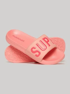 naisten sandaalit, Core Pool Slide>Superdry