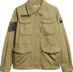 naisten takki, Embellished M65 Military Jkt>Superdry Outlet