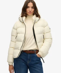 naisten takki Hooded Sports Puffer Jacket,>Superdry Hot