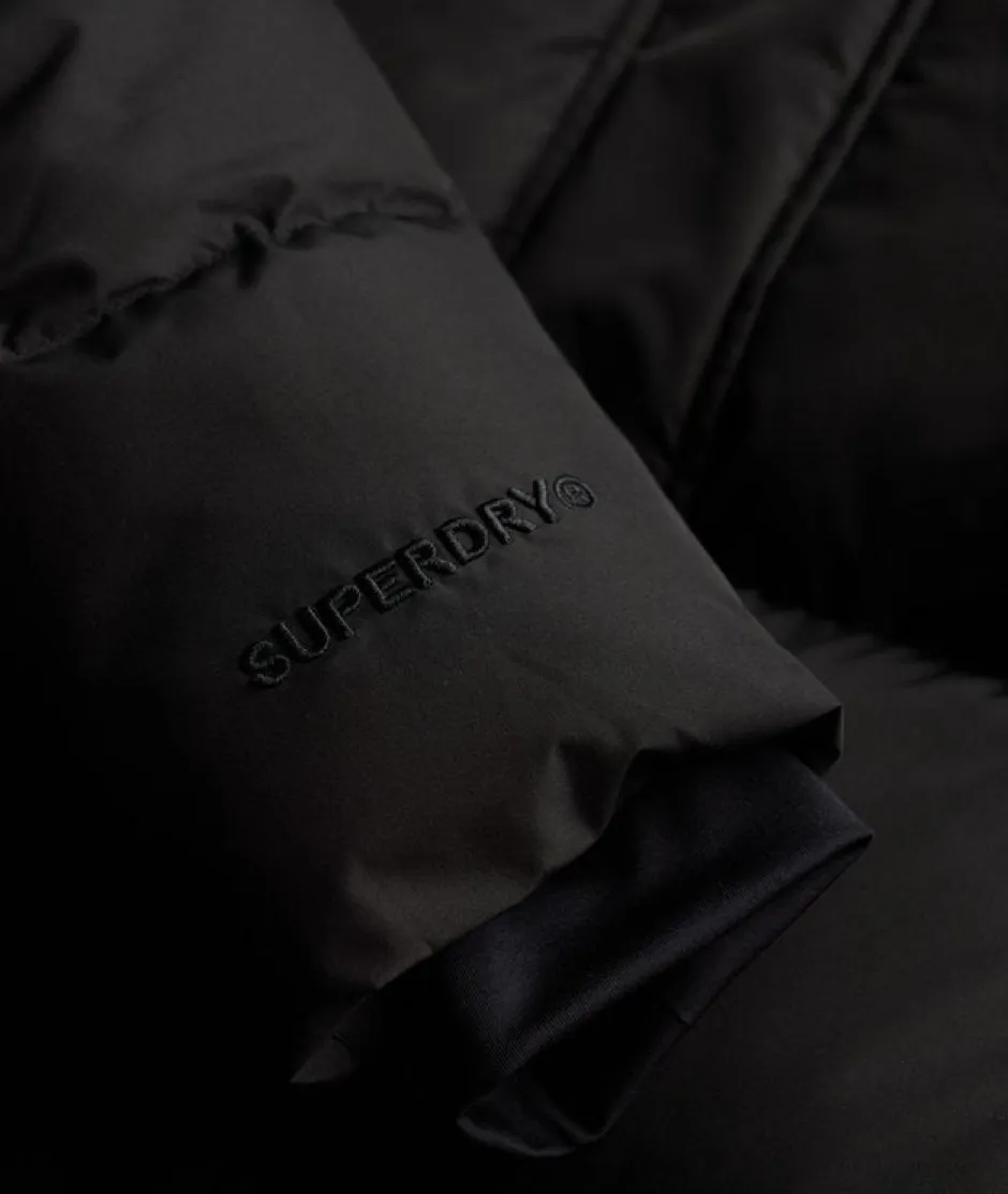 naisten takki Hooded 5 Baffle Sports Puffer,>Superdry