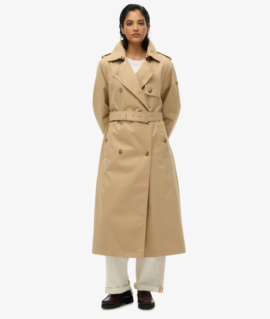 naisten trenssi Classic Trench Jacket,>Superdry Clearance