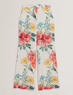 naisten housut, NYMPHAT Printed Trouser><noscript><img width=