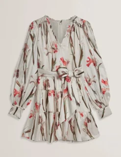 naisten mekko, CUIABA neck Mini Dress><noscript><img width=