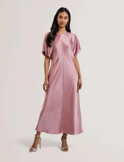 naisten mekko, FIANAA Slouch Sleeve Waisted Column Dres>Ted Baker New