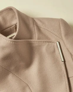 Naisten Villakangastakki, Rosess Short Wool Wrap Coat><noscript><img width=