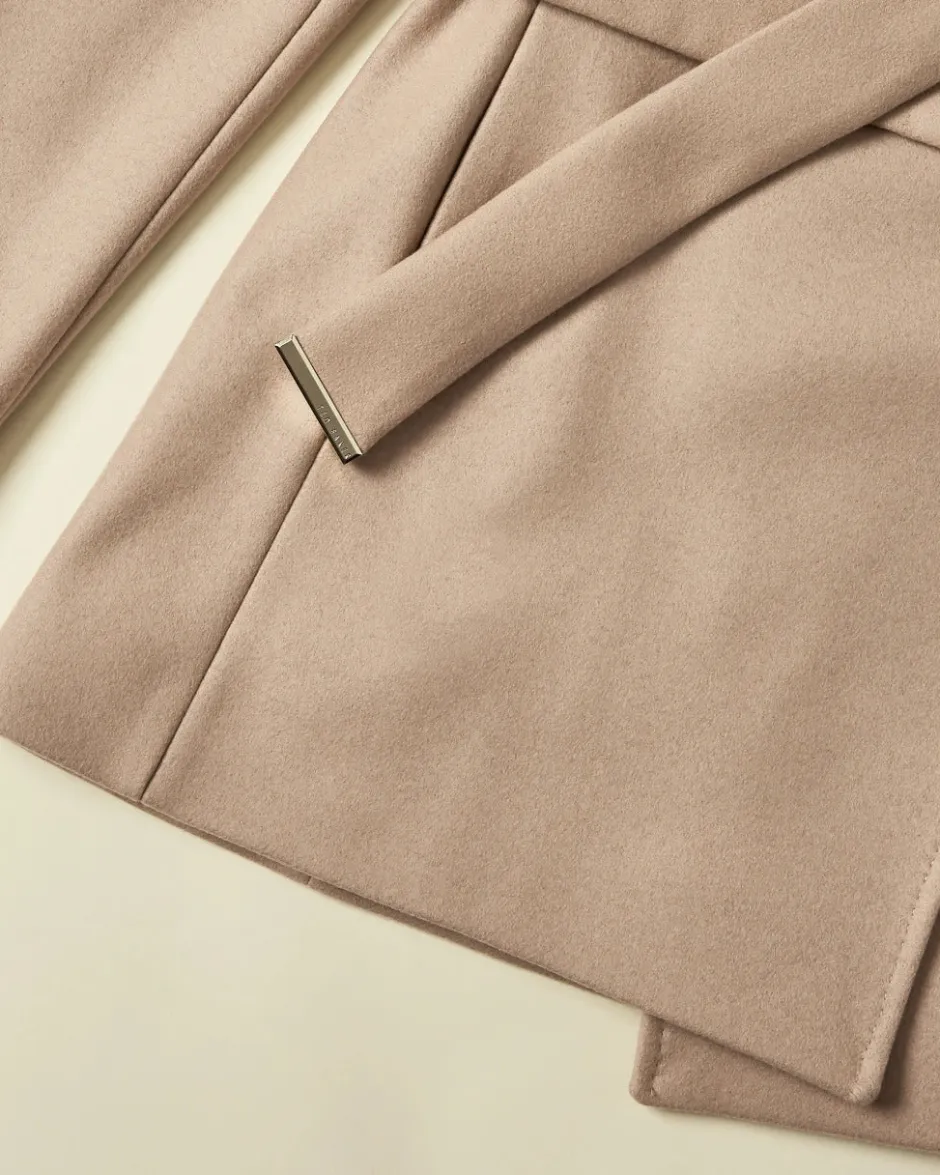 Naisten Villakangastakki, Rosess Short Wool Wrap Coat>Ted Baker Best
