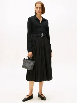 Interlock Mix Media Polo Dress,>Tommy Hilfiger New