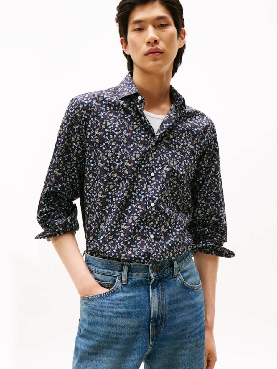 kauluspaita, CL - FLOWER PRINT SWS SHIRT>Tommy Hilfiger