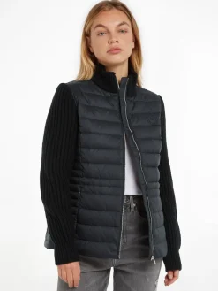Kevytuntuvatakki, KNIT MIX DOWN JACKET>Tommy Hilfiger Discount