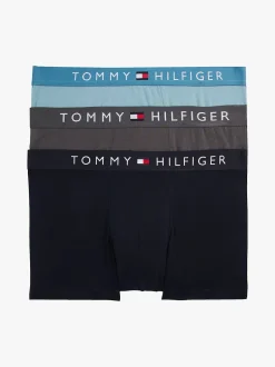 miesten bokserit, K 3 PACK TRUNK DTM, 0S2>Tommy Hilfiger Hot