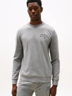 Miesten Collagepaita, K TRACK TOP HWK NOS>Tommy Hilfiger Hot