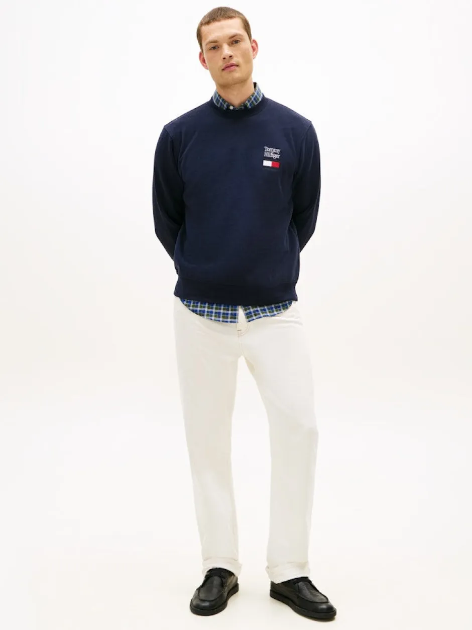 miesten collegepaita Tommy Ebro Flag Sweatshirt,>Tommy Hilfiger New
