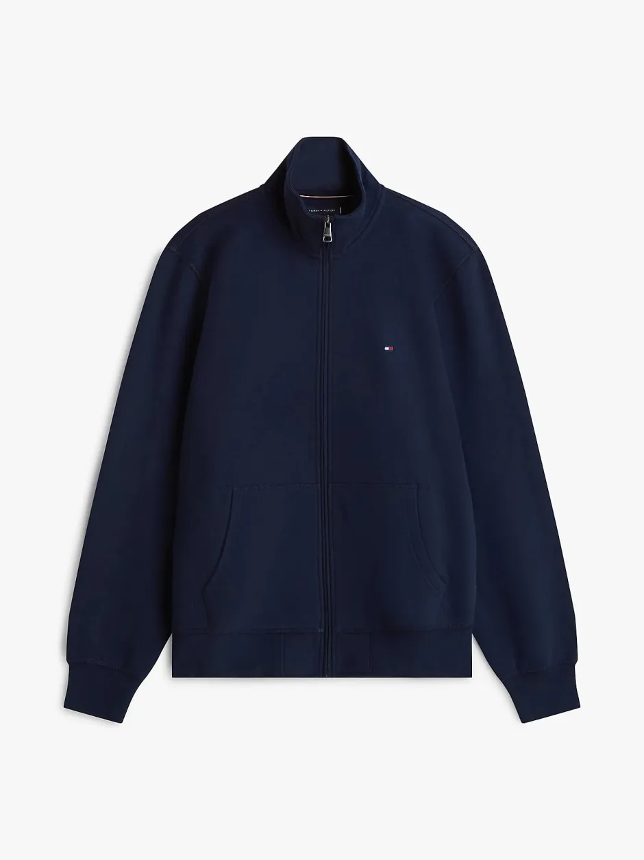 miesten college Essential Fleece Stand Collar,>Tommy Hilfiger Online