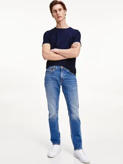 , Miesten Farkut, Straight Denton Boston Nos Indigo>Tommy Hilfiger Best